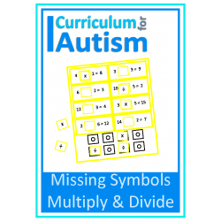 Missing Symbols, Multiply & Divide task boards